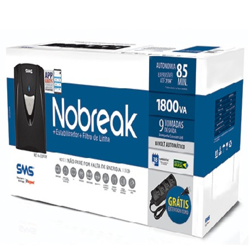 NOBREAK NET 4+ 1800 VA  Expert - SMS 